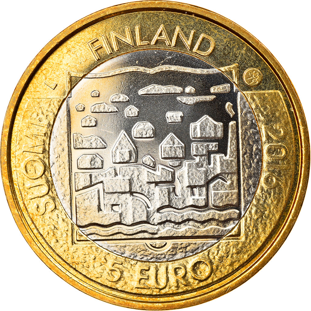 Finnland, 5 Euro, Pehr Evind Svinhufvud, 2016, Proof, STGL, Bi-Metallic