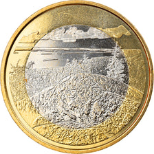 Finland, 5 Euro, The Archipelago Sea, 2018, Proof, MS(65-70), Bi-Metallic