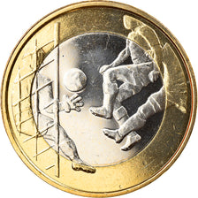 Finland, 5 Euro, Football, 2016, Proof, MS(65-70), Bi-Metallic