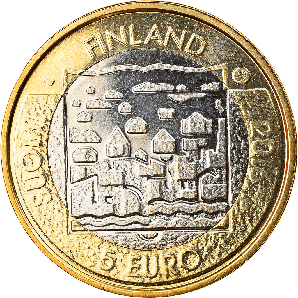 Finland, 5 Euro, Kyosti Kallio, 2016, Proof, MS(65-70), Bi-Metallic
