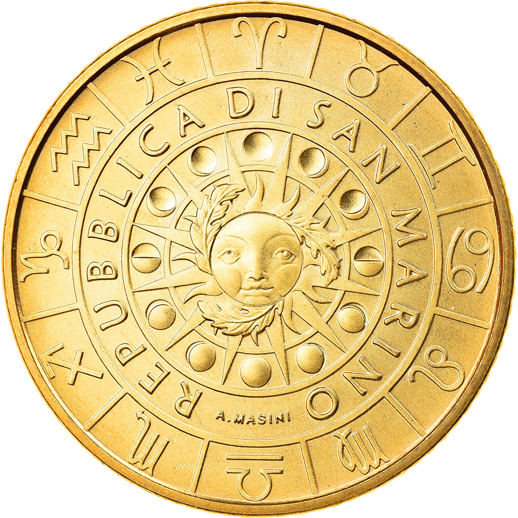 San Marino, 5 Euro, Taurus, 2018, Proof, FDC, Bronzital