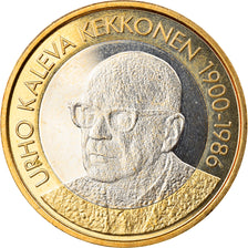 Finland, 5 Euro, Urho Kaleva Kekkonen, 2017, Proof, MS(65-70), Bi-Metallic