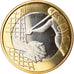 Finland, 5 Euro, Athletics, 2016, Proof, MS(65-70), Bi-Metallic