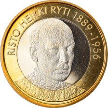 Finlândia, 5 Euro, Presidents of Finland: Risto Heikki Ryti, 2017, Proof