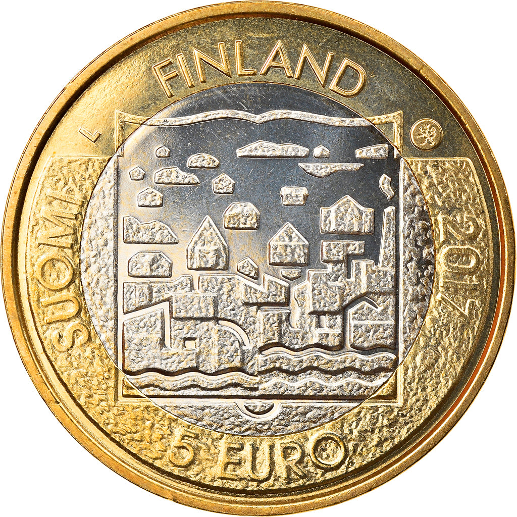 Finland, 5 Euro, Carl Gustaf Emil MANNERHEIM, 2017, Proof, MS(65-70)