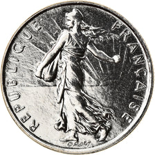 Münze, Frankreich, Semeuse, 1/2 Franc, 1998, Proof, STGL, Nickel, KM:931.2