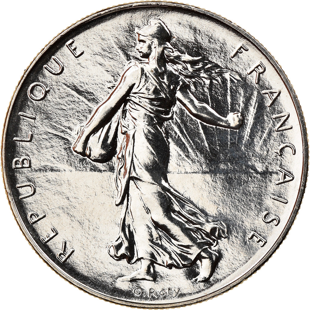 Coin, France, Semeuse, Franc, 1998, Proof, MS(65-70), Nickel, KM:925.2