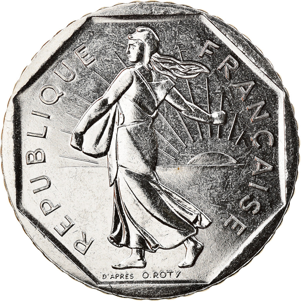Coin, France, Semeuse, 2 Francs, 1998, Proof, MS(65-70), Nickel, KM:942.2