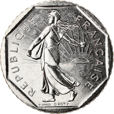 Moeda, França, Semeuse, 2 Francs, 1998, Proof, MS(65-70), Níquel, KM:942.2