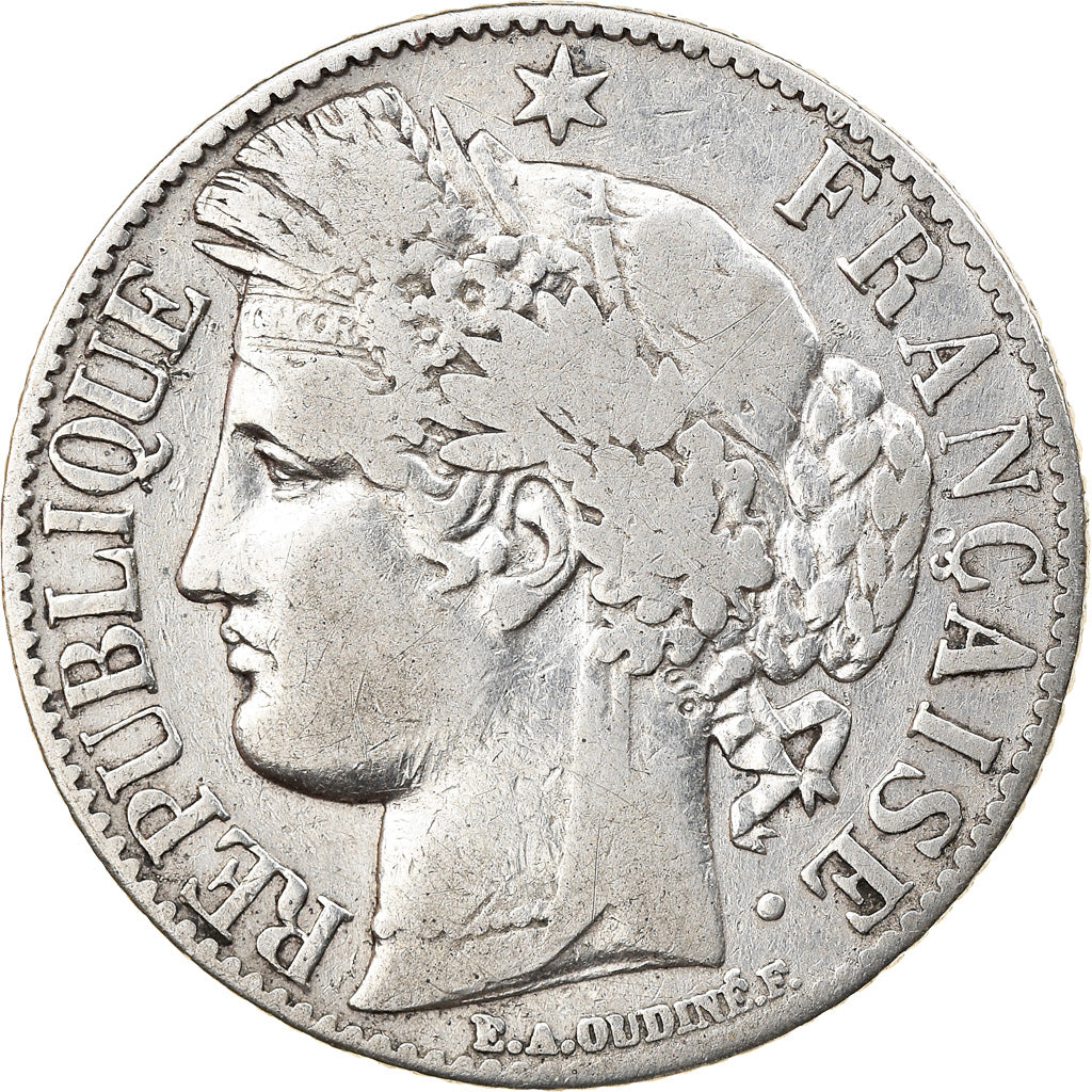 Monnaie, France, Cérès, Franc, 1888, Paris, TB+, Argent, KM:822.1