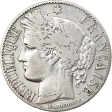 Monnaie, France, Cérès, Franc, 1888, Paris, TB+, Argent, KM:822.1
