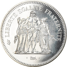 Coin, France, Hercule, 50 Francs, 1974, Paris, FDC, MS(65-70), Silver, KM:941.1