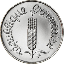 Moneta, Francja, Épi, Centime, 2001, Paris, Proof, MS(65-70), Stal nierdzewna