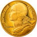 Moneta, Francja, Marianne, 5 Centimes, 2001, Paris, Proof, MS(65-70)