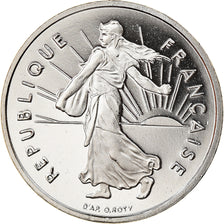 Coin, France, Semeuse, 1/2 Franc, 2001, Proof, MS(65-70), Nickel, KM:931.2