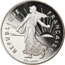 Monnaie, France, Semeuse, Franc, 2001, Proof, FDC, Nickel, KM:925.2