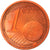 Moneta, Francja, Euro Cent, 2001, Paris, Proof, MS(65-70), Miedź platerowana