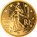 Moneta, Francja, 50 Euro Cent, 2001, Paris, Proof, MS(65-70), Mosiądz, KM:1287