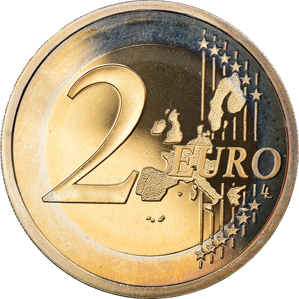 Coin, France, 2 Euro, 2001, Paris, Proof, MS(65-70), Bi-Metallic, KM:1289