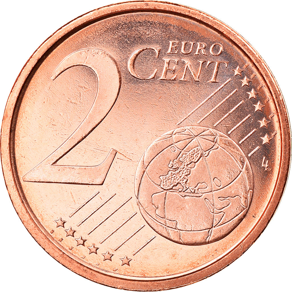 Spanien, 2 Euro Cent, 2018, STGL, Copper Plated Steel