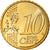 Espanha, 10 Euro Cent, 2018, MS(65-70), Nordic gold