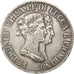 ITALIAN STATES, 5 Franchi, 1807, Firenze, KM #24.3, VF(30-35), Silver, 37, 24.90