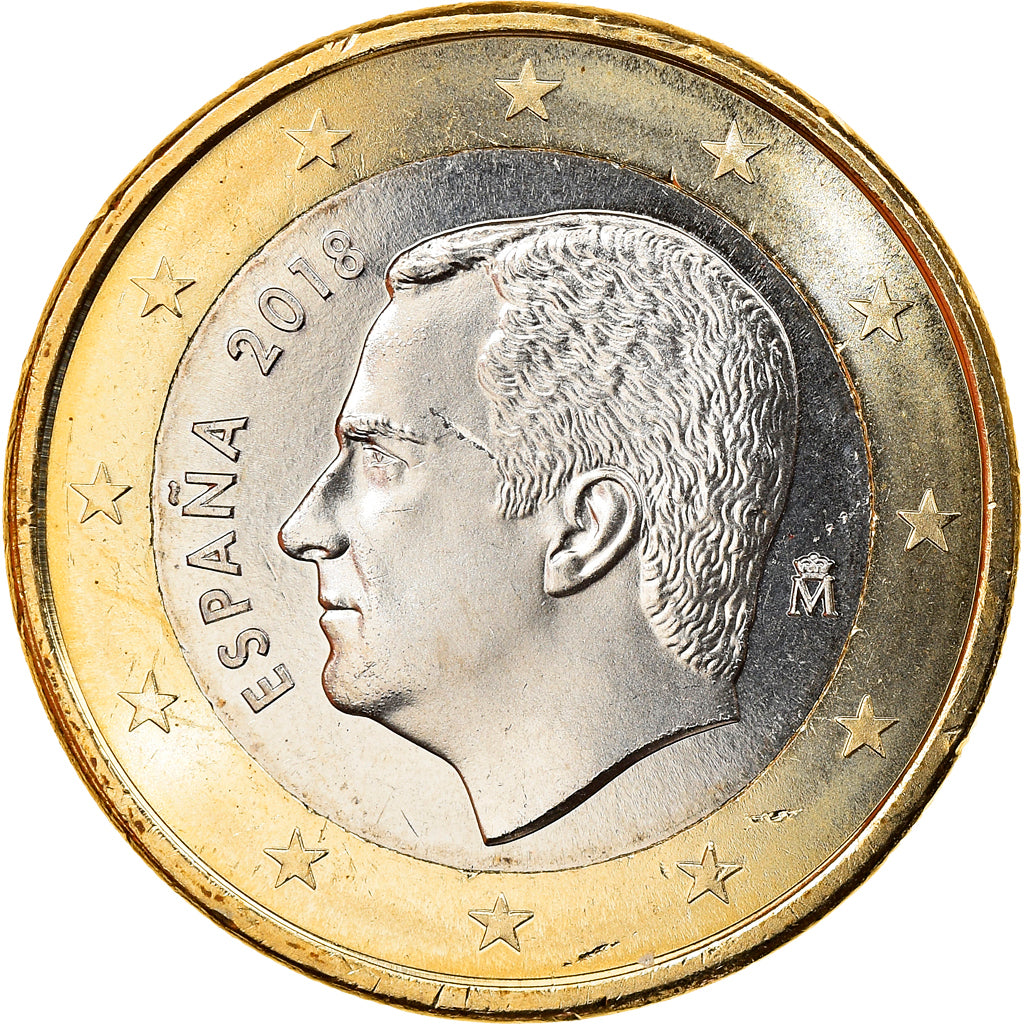 España, Euro, 2018, FDC, Bimetálico