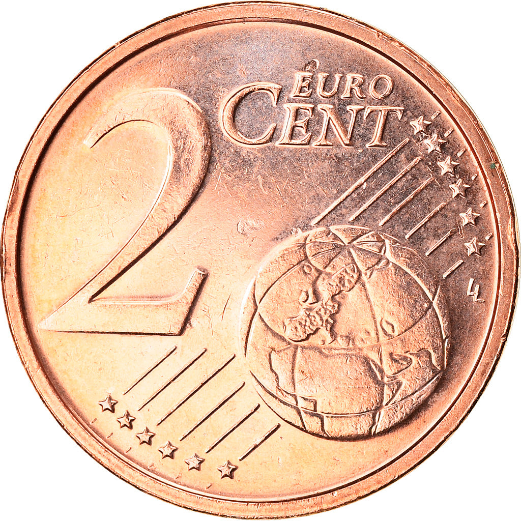 Munten, Luxemburg, 2 Euro Cent, 2019, Henri I, UNC, Copper Plated Steel