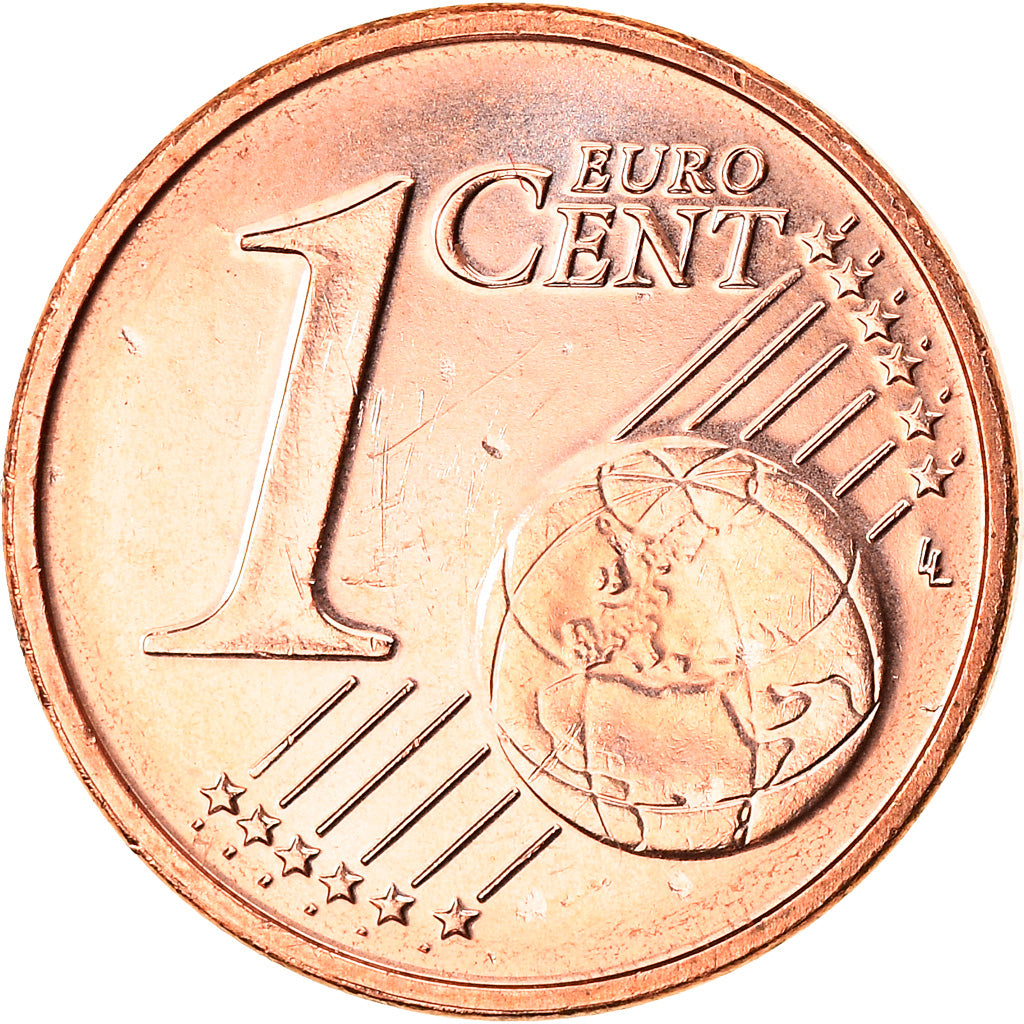 Luxembourg, 1 Centime, Henri I, 1999, MS(64), Copper Plated Steel
