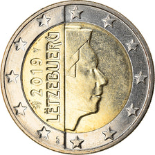 Luxembourg, 2 Euro, 2019, MS(64), Bi-Metallic
