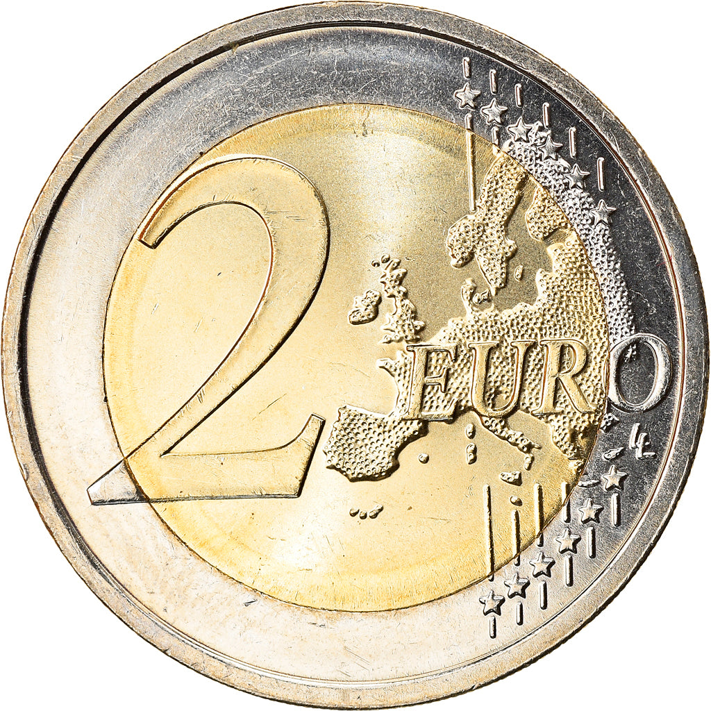 Lituania, 2 Euro, 2015, SC+, Bimetálico