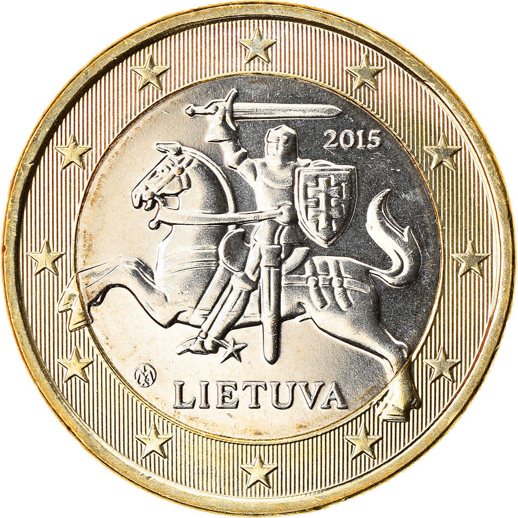 Lituania, Euro, 2015, SC, Bimetálico