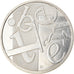 France, 5 Euro, Liberté, 2013, MS(64), Silver