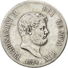 Italie, Naples & Sicile, Ferdinand II, 120 Grana, 1856, KM 370