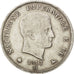 ITALIAN STATES, 5 Lire, 1813, Milan, KM #10.4, VF(30-35), Silver, 24.85