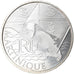France, 10 Euro, Martinique, 2010, Paris, MS(64), Silver, KM:1662