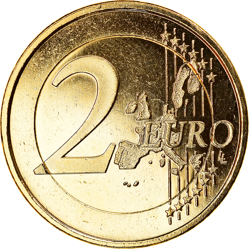 Pays-Bas, 2 Euro, Reine Beatrix, 1999, golden, SPL, Bi-Metallic