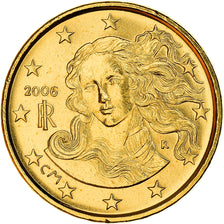 Italie, 10 Centimes, Birth of Venus, 2006, golden, SPL, Or nordique