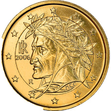Italy, 2 Euro, Dante Alighieri, 2006, golden, MS(63), Bi-Metallic