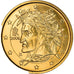 Italy, 2 Euro, Dante Alighieri, 2006, golden, MS(63), Bi-Metallic