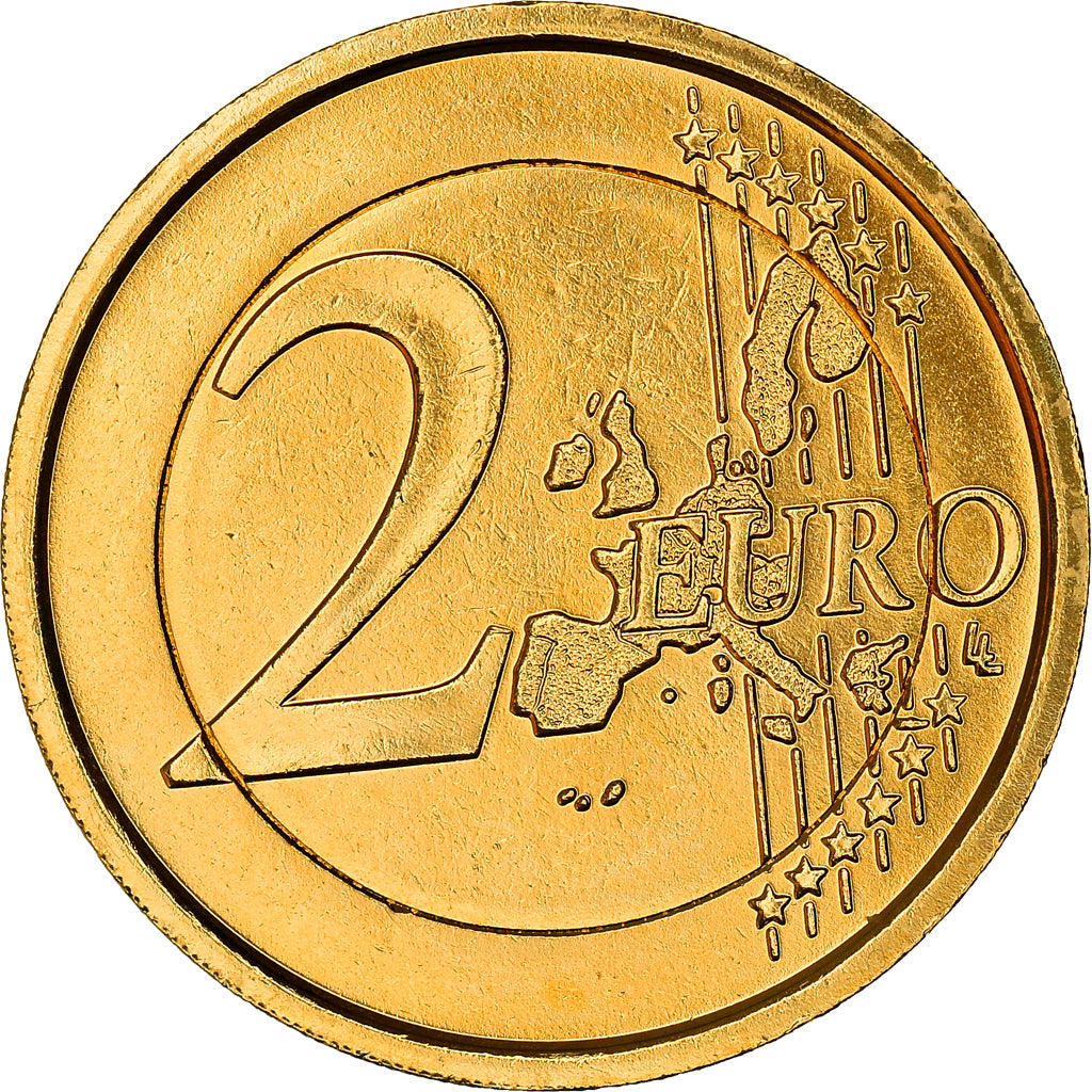 Italy, 2 Euro, Dante Alighieri, 2006, golden, MS(63), Bi-Metallic
