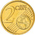 Irlanda, 2 Centimes, Celtic harp, 2009, golden, SC, Cobre chapado en acero