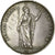 Moneta, DEPARTAMENTY WŁOSKIE, LOMBARDY-VENETIA, 5 Lire, 1848, Milan, AU(50-53)