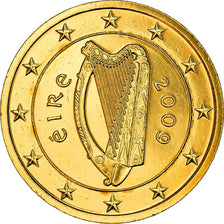 Ierland, 2 Euro, Celtic harp, 2009, golden, UNC-, Bi-Metallic