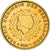 Pays-Bas, 1 Centime, Reine Beatrix, 2009, golden, SPL, Silver Plated Copper