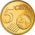 Niederlande, 5 Centimes, Reine Beatrix, 2009, golden, UNZ, Silver Plated Copper