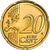 Niederlande, 20 Centimes, Reine Beatrix, 2009, golden, UNZ, Nordic gold