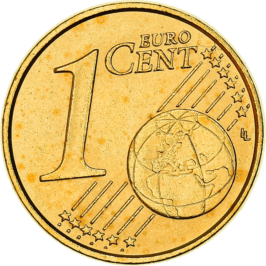 Italie, 1 Centime, Castel del Monte, 2006, golden, SPL, Copper Plated Steel