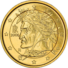 Italie, 2 Euro, Dante Alighieri, 2006, golden, SPL, Bi-Metallic