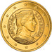 Latvia, 2 Euro, Latvian folk-maid, 2014, golden, MS(63), Nordic gold